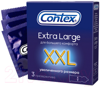 Презервативы Contex Extra Large №3