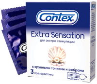Презервативы Contex Extra Sensation №3 - 