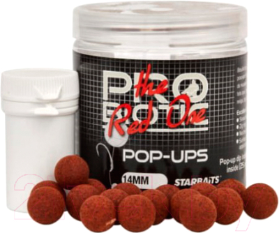 Насадка рыболовная Starbaits Probiotic Red Pop Up / 36342 (60г)