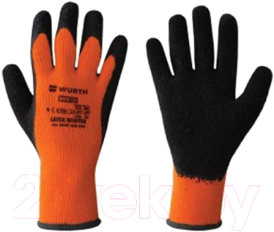 Перчатки защитные Wurth Latex Winter 0899408309 (р.9)