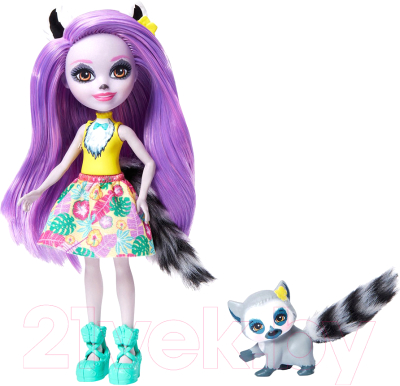 

Кукла с аксессуарами Mattel, Лариса Лемури и Ринглет / GFN44