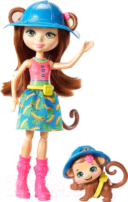 

Кукла с аксессуарами Mattel, Джунгли-лодка с куклой Мэрит / GFN58