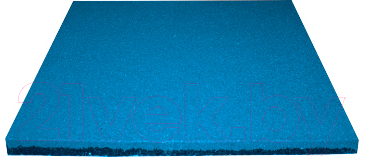 Резиновая плитка Ecoslab 500x500x16 (синий)