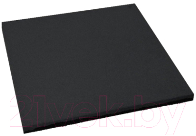 Резиновая плитка Ecoslab 500x500x16 (черный)