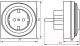 Миниатюра изображения товара Розетка с таймером Feron TM32 / 23203