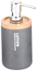 Дозатор для жидкого мыла Bisk Dakar 07779 (серый) - 