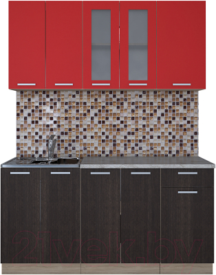 

Готовая кухня Интерлиния, Мила 16-60