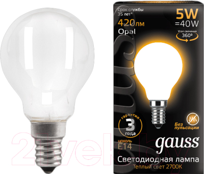 Лампа Gauss 105201105