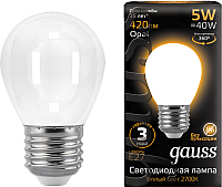 

Лампа, Filament Globe E27 5W 2700K / 105202105