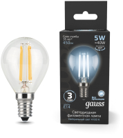 

Лампа, Filament Globe E14 5W 4100K / 105801205