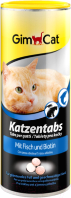 

Витамины для животных GimCat, Tabs Fish / 408286