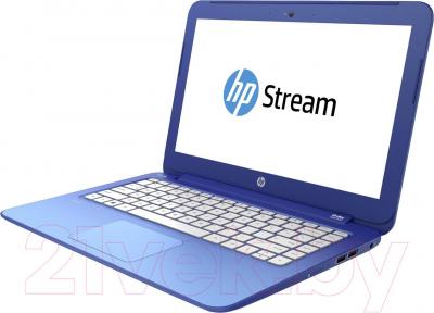 Ноутбук HP Stream 13-c050ur (K6D08EA) - вполоборота