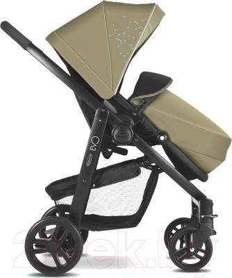 Детская прогулочная коляска Graco Evo / 7AG99SSDE (песочный) - вид сбоку