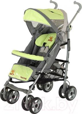 Детская прогулочная коляска Adamex Jimmy (светло-зеленый) - общий вид