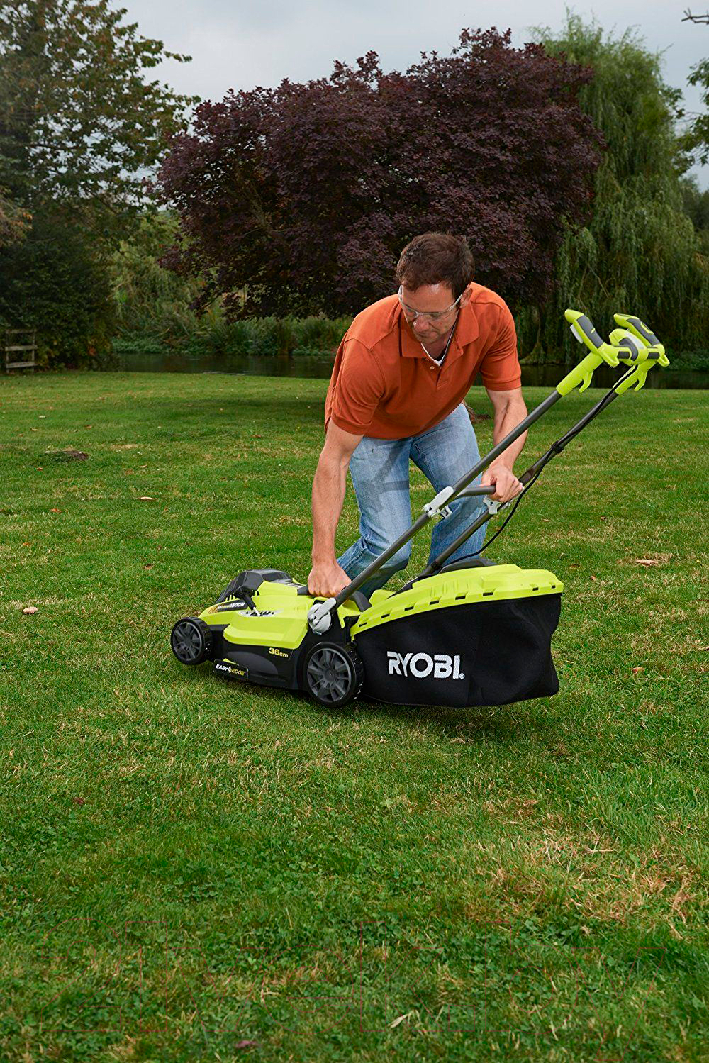 Газонокосилка электрическая Ryobi RLM15E36H (5133002345) — фото 10