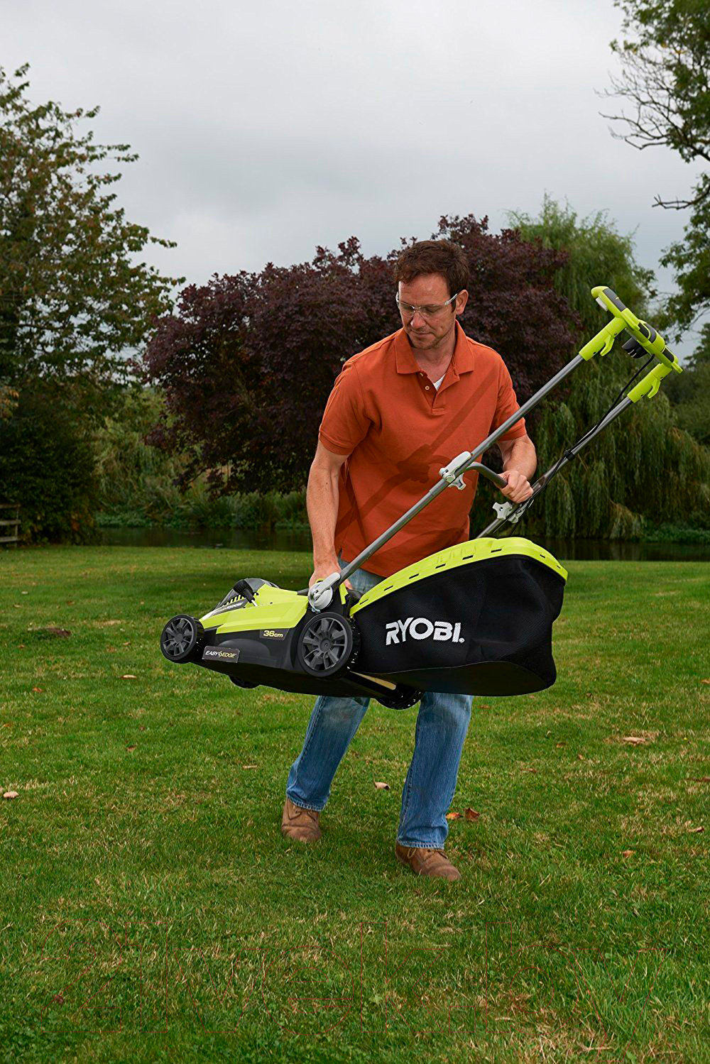 Газонокосилка электрическая Ryobi RLM15E36H (5133002345) — фото 11