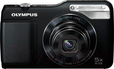 Компактный фотоаппарат Olympus VG-170 (черный) - вид спереди