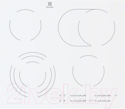 Электрическая варочная панель Electrolux EHF96547SW