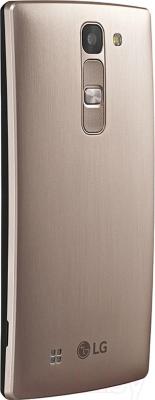 Смартфон LG Y90 Dual Magna / H502F (черно-золотой) - вид сзади