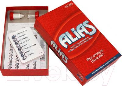 Настольная игра Tactic Алиас / Alias (компактная версия) - комплектация