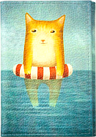 

Обложка на паспорт Vokladki, Котик в море / 20003