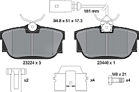 Тормозные колодки Textar 2322416 - 