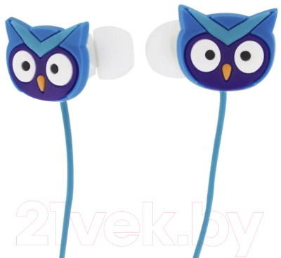 Наушники-гарнитура Pylones Owl 31237 (синий)