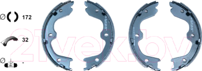 

Тормозные колодки Textar, 91065900