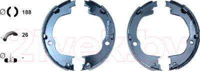 

Тормозные колодки Textar, 91067100