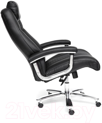 Кресло офисное Tetchair Trust кожзам (черный)