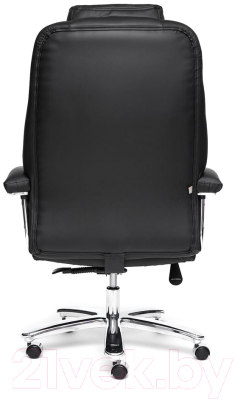 Кресло офисное Tetchair Trust кожзам (черный)