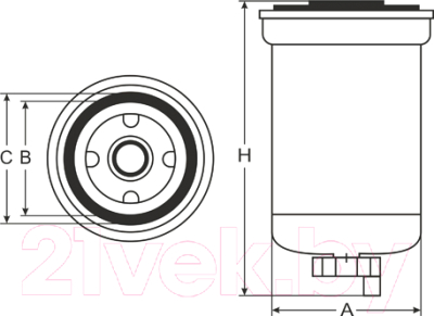 

Топливный фильтр SCT, ST477