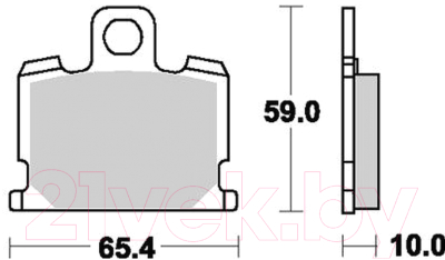 

Тормозные колодки TRW, MCB521