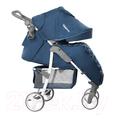 Детская прогулочная коляска Carrello Quattro / CRL-8502/2 (Navy Blue)
