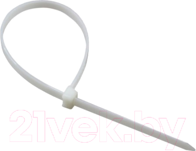 Стяжка для кабеля Rexant 07-0150 (100шт, белый)