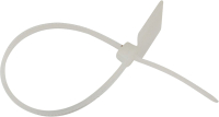 Стяжка для кабеля Rexant 07-0106 (100шт, белый) - 