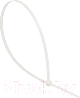 Стяжка для кабеля Rexant 07-0080 (100 шт, белый)