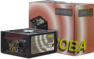 Блок питания для компьютера Inter-Tech Coba CS-450 IT 450W 82+ (80+ Bronze)