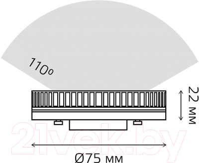 Лампа Gauss 83829