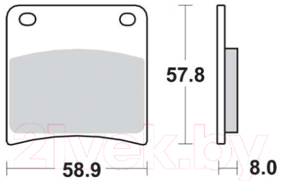 Тормозные колодки TRW MCB591SV