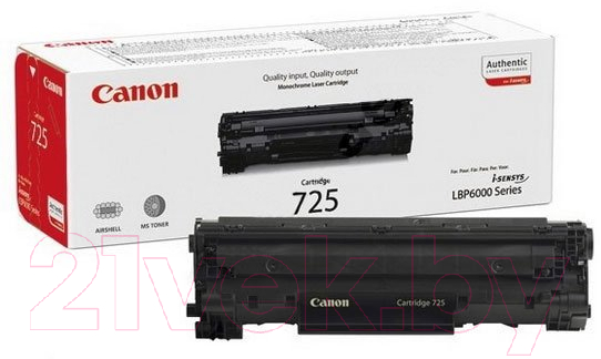 Принтер Canon I-Sensys LBP-6030B с 2 картриджами 725 / 8468B042