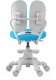 Миниатюра изображения товара Кресло детское Duorest Kids DR-289SG 2SEB1 (экокожа голубой)