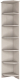 Угловое окончание для шкафа Астрид Мебель Принцесса / ЦРК.ПРН.05 (анкор белый) - 