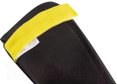 Щитки футбольные Jogel JA-207 (L, черный/желтый)