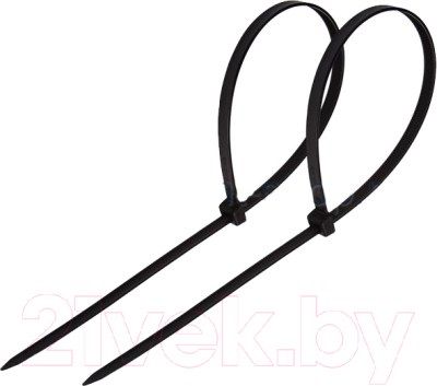 Стяжка для кабеля Rexant 07-1303 (100шт, черный)