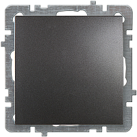 Декоративная заглушка для розетки Nilson 24160400 (антрацит)