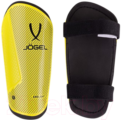 Щитки футбольные Jogel JA-201 (L, черный/желтый)