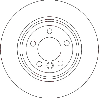 Тормозной диск TRW DF4391 - 