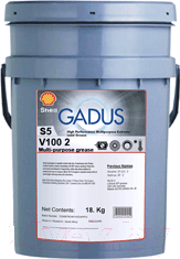 Смазка техническая Shell Gadus S5 V100 2 (18кг)