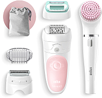 

Набор для эпиляции Braun, Silk-Epil 5-875BS + прибор для ухода за кожей